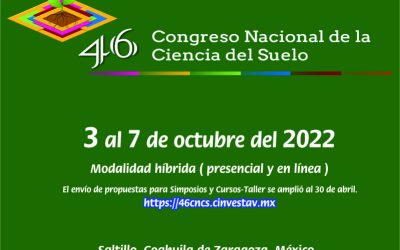 46 congreso Nacional de la Ciencia del Suelo