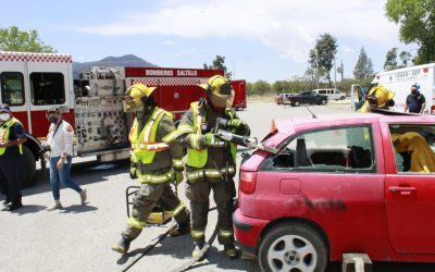 Primera representación de accidentes viales “Bájale, cuidemos la vida”