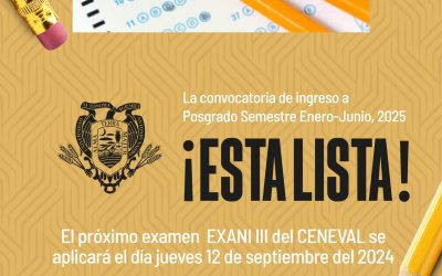 EXAMEN EXANI III CENEVAL  INGRESO POSTGRADO