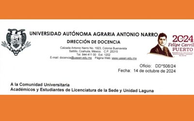 COMUNICADO DIRECCION DE DOCENCIA.