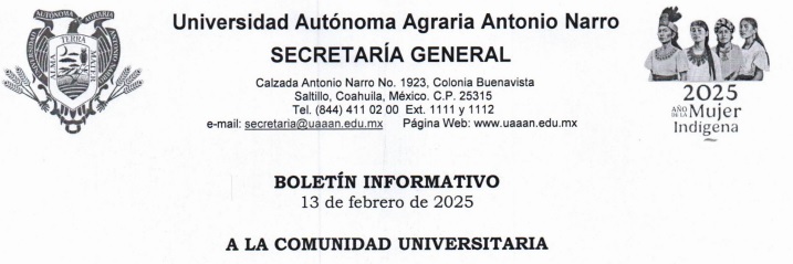 BOLETIN SECRETARIA GENERAL